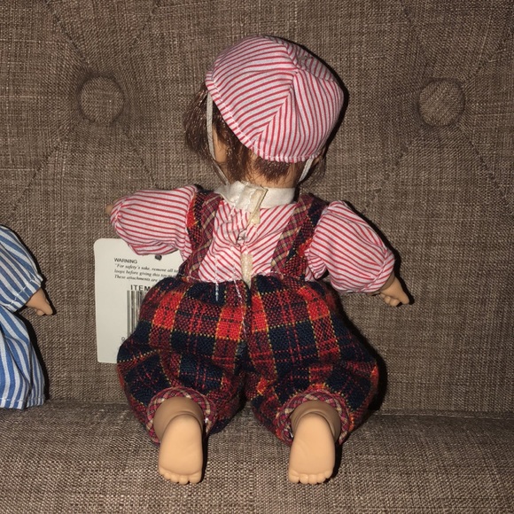 NWT Lot of 3 Vintage GiGo 8.5” Bean Bag Palm Dolls. All have complete - Picture 5 of 8